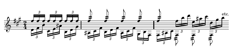 C.P.E. Bach Sonata No. 6